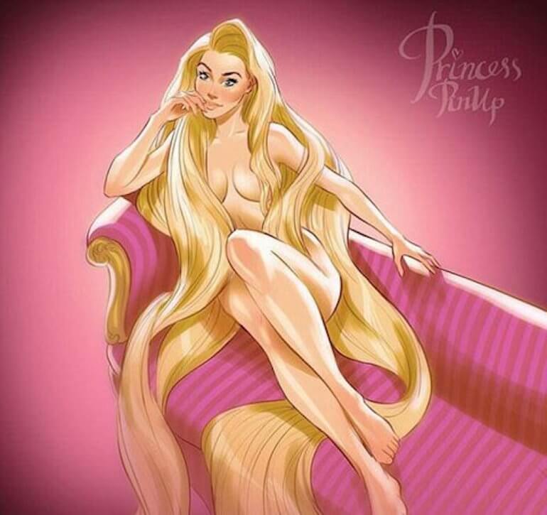 770px x 725px - Disney Princess Pin-Up by Andrew Tarusov - Page 5 - HentaiRox