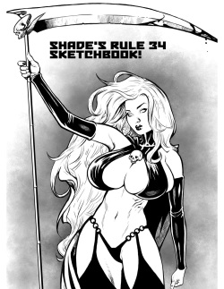 Shade's Rule 34 Sketchbook