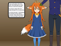 Loli foxgirl taming