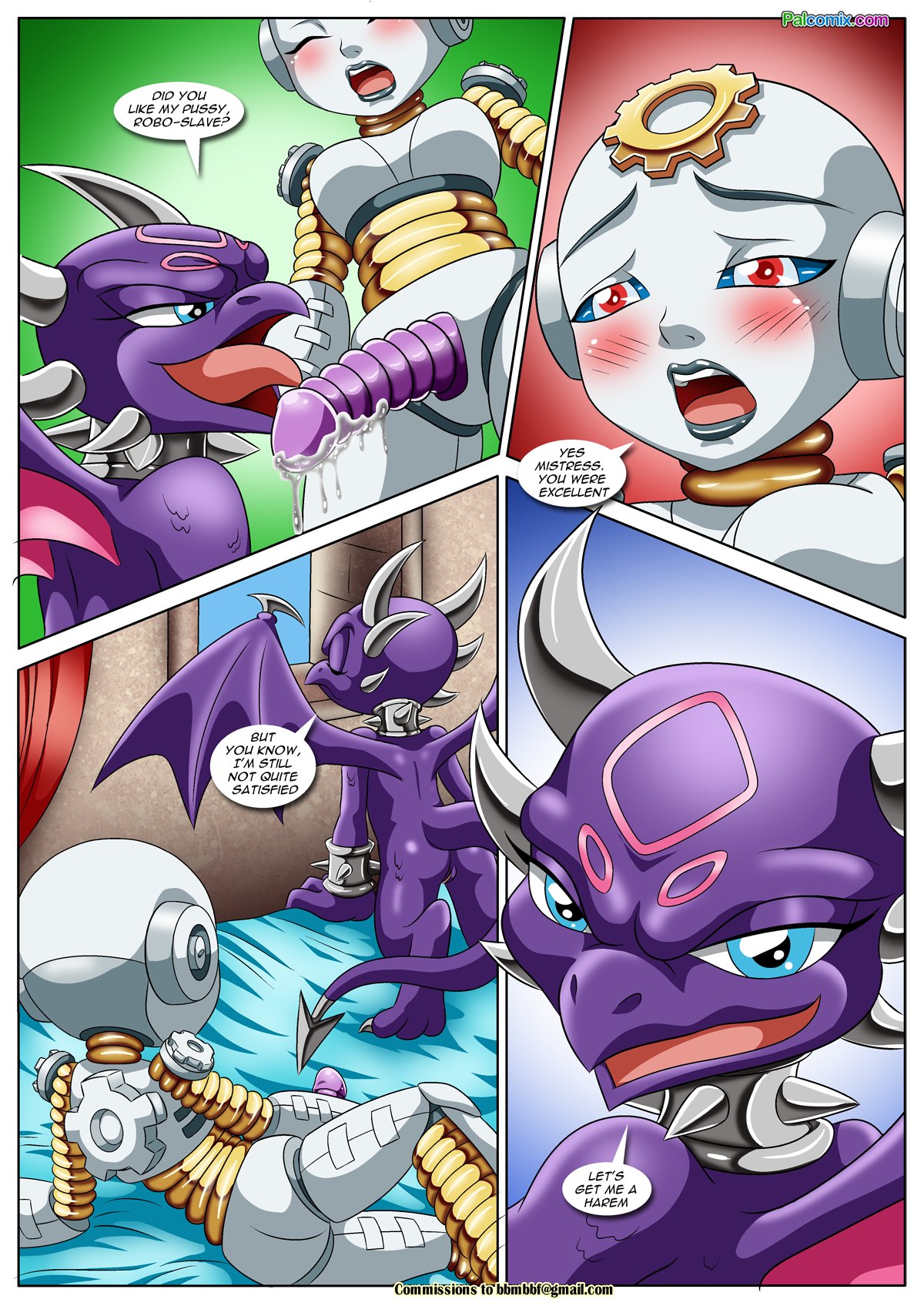 Skylanders Sex Squad page 9 full.