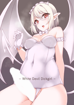 Shiro Futa Devil | White Devil Dickgirl  =SW=