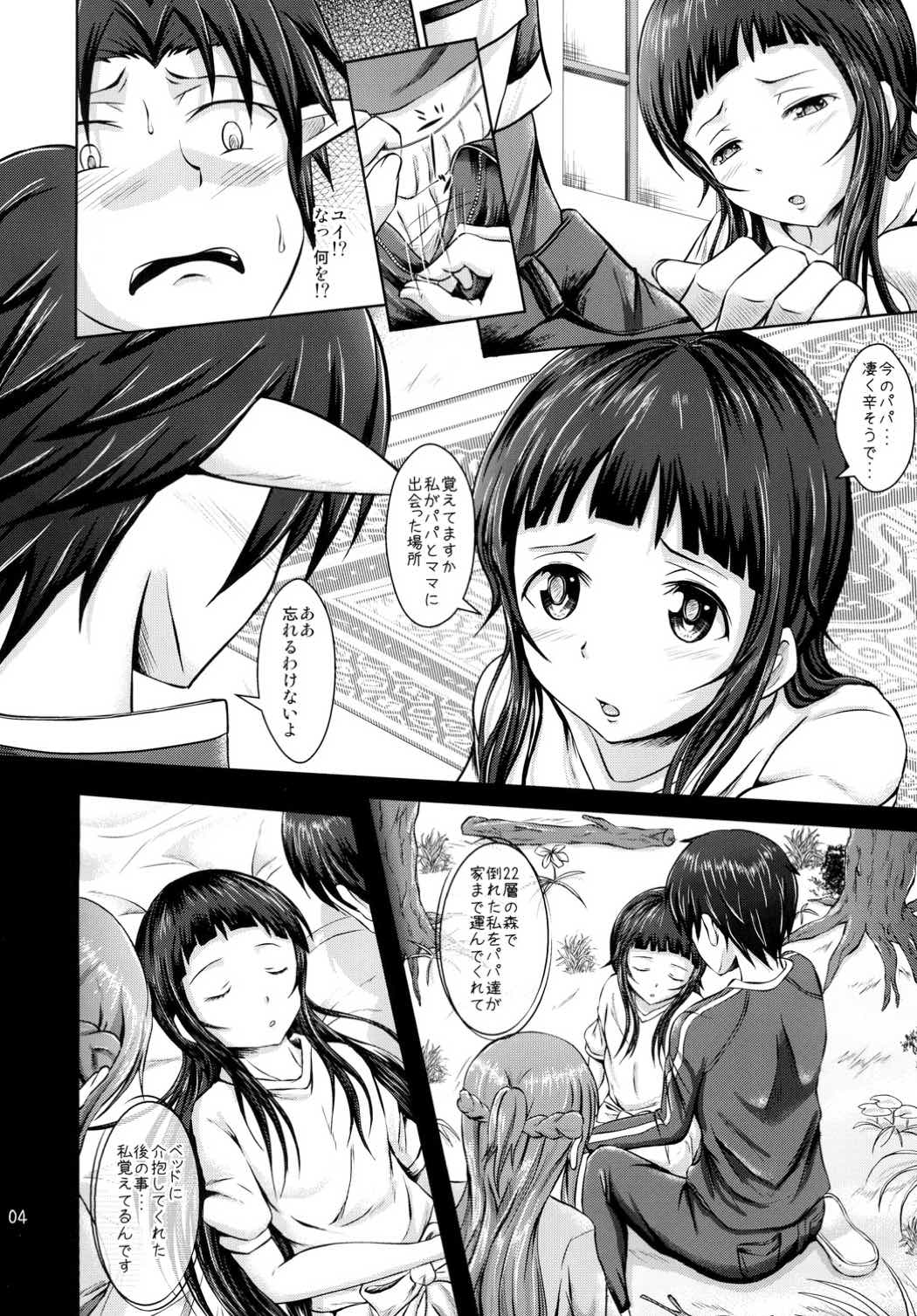 Sword Art Online Yui Sexy - Asuna no Kokoro Yui no Kimochi - Page 3 - HentaiRox